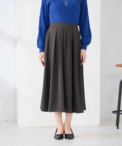 a.v.v / アー・ヴェ・ヴェ ロング・マキシ丈スカート | 落ち感フレアスカート | 詳細14
