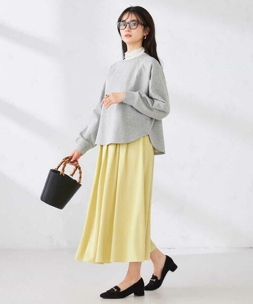 a.v.v / アー・ヴェ・ヴェ ロング・マキシ丈スカート | 落ち感フレアスカート | 詳細4