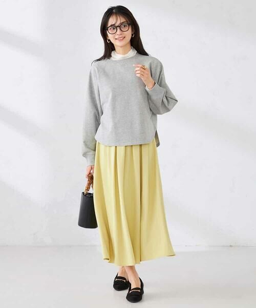 a.v.v / アー・ヴェ・ヴェ ロング・マキシ丈スカート | 落ち感フレアスカート | 詳細6