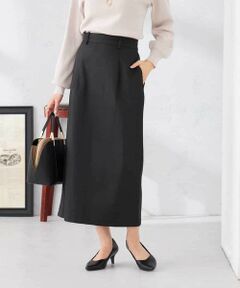 a.v.v / アー・ヴェ・ヴェ ロング・マキシ丈スカート | 【洗える】ストレッチナロースカート
