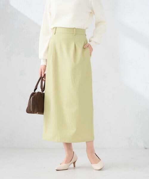 a.v.v / アー・ヴェ・ヴェ ロング・マキシ丈スカート | 【洗える】ストレッチナロースカート | 詳細1