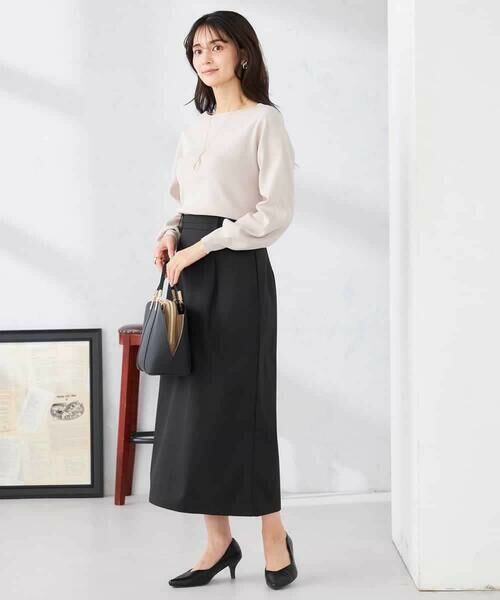 a.v.v / アー・ヴェ・ヴェ ロング・マキシ丈スカート | 【洗える】ストレッチナロースカート | 詳細11