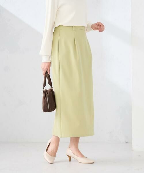 a.v.v / アー・ヴェ・ヴェ ロング・マキシ丈スカート | 【洗える】ストレッチナロースカート | 詳細2
