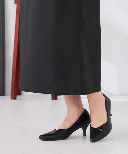 a.v.v / アー・ヴェ・ヴェ ロング・マキシ丈スカート | 【洗える】ストレッチナロースカート | 詳細20