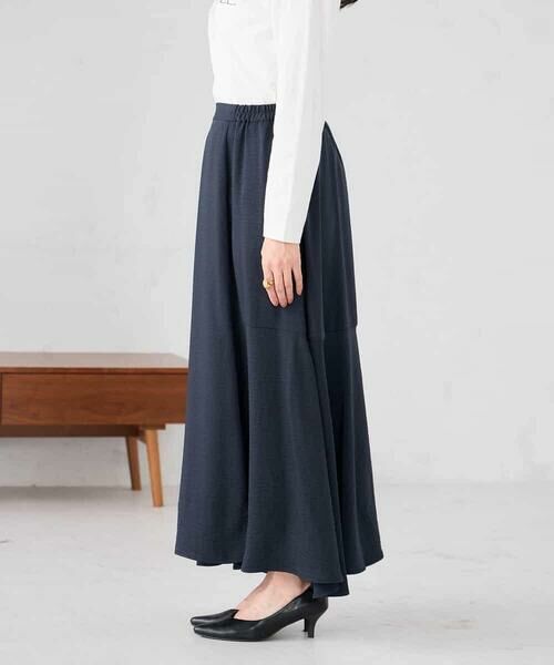 a.v.v / アー・ヴェ・ヴェ ロング・マキシ丈スカート | サテンマーメイドフレアスカート | 詳細15