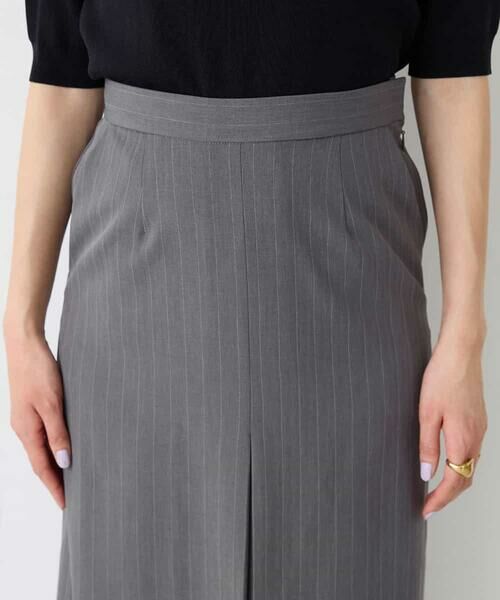 a.v.v / アー・ヴェ・ヴェ ロング・マキシ丈スカート | ストライプナロースカート | 詳細15