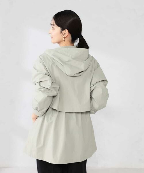 a.v.v / アー・ヴェ・ヴェ その他アウター | 【微撥水】フーテッドブルゾン（カーキ）