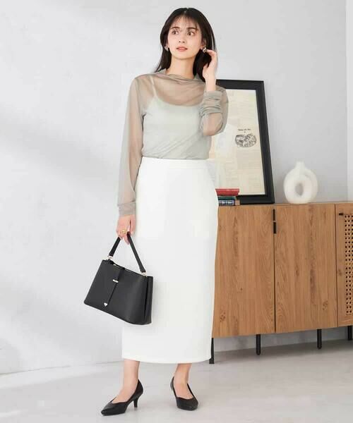 a.v.v / アー・ヴェ・ヴェ カットソー | シャイニーシアーハイネックカットソー | 詳細13