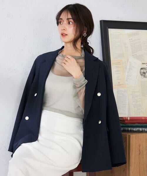 a.v.v / アー・ヴェ・ヴェ カットソー | シャイニーシアーハイネックカットソー | 詳細16