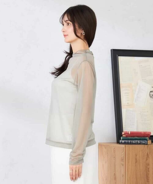 a.v.v / アー・ヴェ・ヴェ カットソー | シャイニーシアーハイネックカットソー | 詳細23