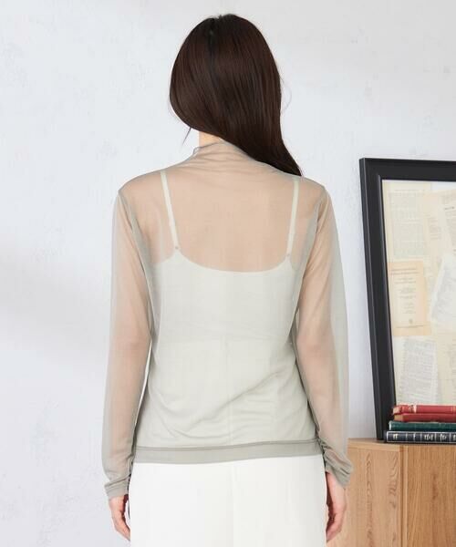 a.v.v / アー・ヴェ・ヴェ カットソー | シャイニーシアーハイネックカットソー | 詳細24