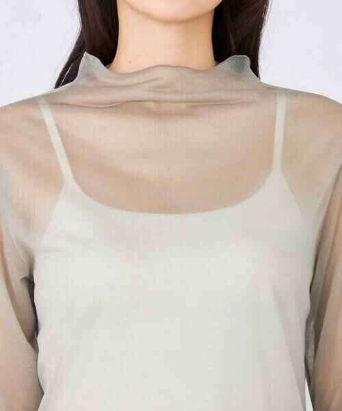 a.v.v / アー・ヴェ・ヴェ カットソー | シャイニーシアーハイネックカットソー | 詳細25