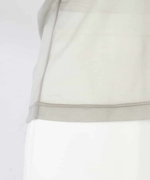 a.v.v / アー・ヴェ・ヴェ カットソー | シャイニーシアーハイネックカットソー | 詳細27