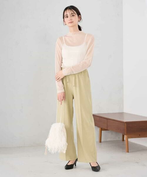 a.v.v / アー・ヴェ・ヴェ カットソー | シャイニーシアーハイネックカットソー | 詳細5