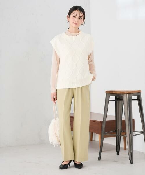 a.v.v / アー・ヴェ・ヴェ カットソー | シャイニーシアーハイネックカットソー | 詳細8