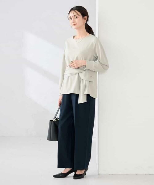 a.v.v / アー・ヴェ・ヴェ カットソー | ウエストリボントップス | 詳細4