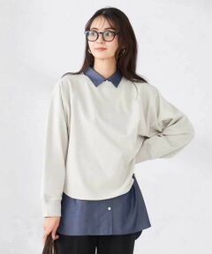 a.v.v / アー・ヴェ・ヴェ スウェット | ラメ裏毛ドルマンスウェット