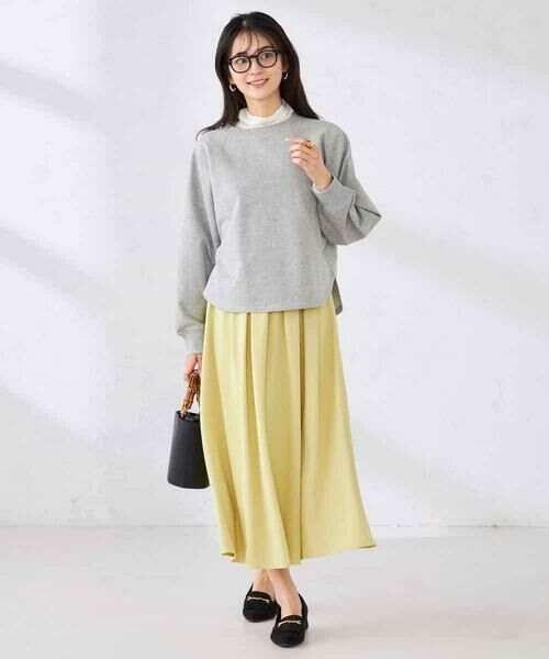 a.v.v / アー・ヴェ・ヴェ スウェット | ラメ裏毛ドルマンスウェット | 詳細14