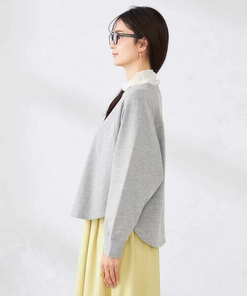 a.v.v / アー・ヴェ・ヴェ スウェット | ラメ裏毛ドルマンスウェット | 詳細17