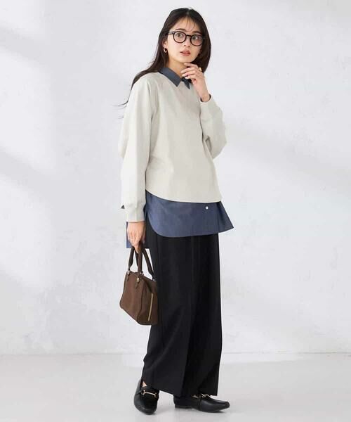 a.v.v / アー・ヴェ・ヴェ スウェット | ラメ裏毛ドルマンスウェット | 詳細8