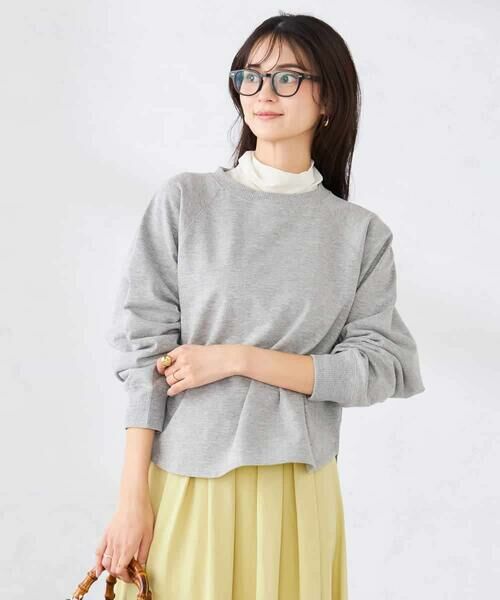 a.v.v / アー・ヴェ・ヴェ スウェット | ラメ裏毛ドルマンスウェット | 詳細9