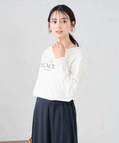 a.v.v / アー・ヴェ・ヴェ カットソー | 【コットン100%】ロゴアソートロンT | 詳細5