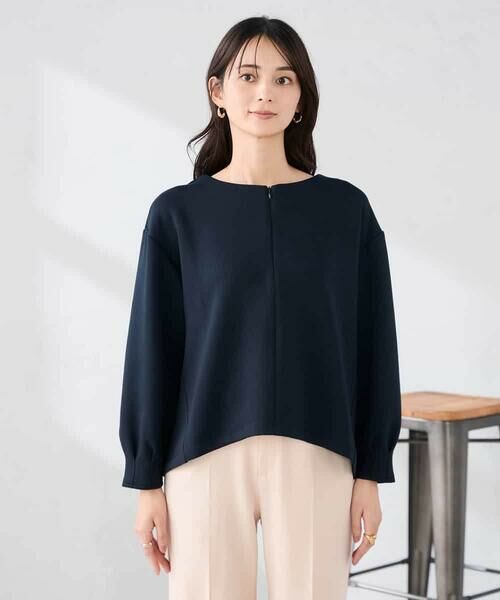 a.v.v / アー・ヴェ・ヴェ カットソー | ZIP付きダンボールプルオーバー | 詳細21