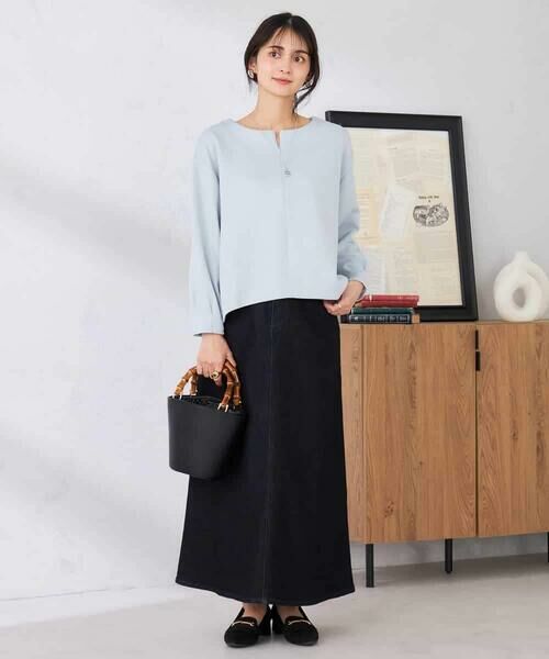 a.v.v / アー・ヴェ・ヴェ カットソー | ZIP付きダンボールプルオーバー | 詳細3