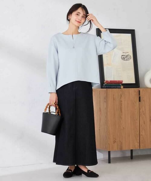 a.v.v / アー・ヴェ・ヴェ カットソー | ZIP付きダンボールプルオーバー | 詳細6