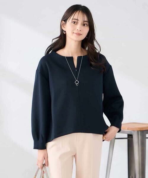 a.v.v / アー・ヴェ・ヴェ カットソー | ZIP付きダンボールプルオーバー | 詳細8