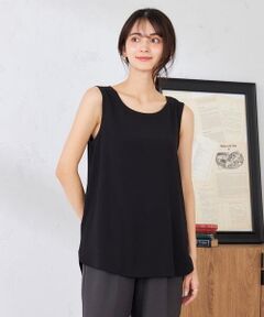 a.v.v / アー・ヴェ・ヴェ カットソー | 【イージーケア】ラウンドヘムロングタンクトップ