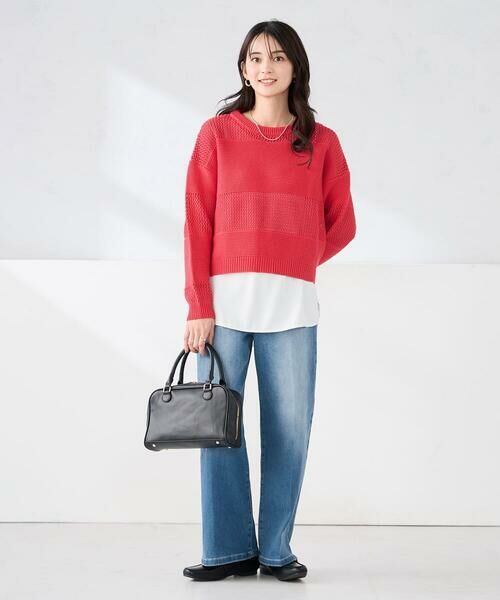 a.v.v / アー・ヴェ・ヴェ カットソー | 【イージーケア】ラウンドヘムロングタンクトップ | 詳細11