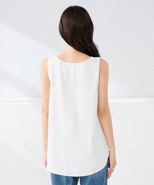 a.v.v / アー・ヴェ・ヴェ カットソー | 【イージーケア】ラウンドヘムロングタンクトップ | 詳細16