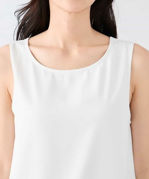 a.v.v / アー・ヴェ・ヴェ カットソー | 【イージーケア】ラウンドヘムロングタンクトップ | 詳細17