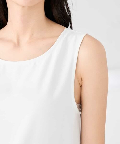 a.v.v / アー・ヴェ・ヴェ カットソー | 【イージーケア】ラウンドヘムロングタンクトップ | 詳細18