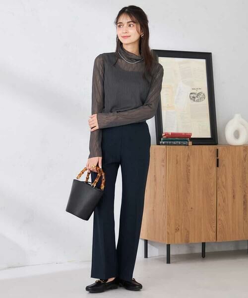 a.v.v / アー・ヴェ・ヴェ カットソー | シアーウェーブハイネックカットソー | 詳細16