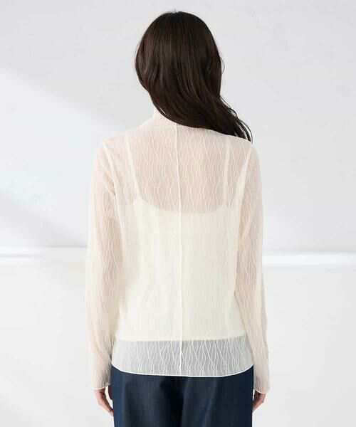 a.v.v / アー・ヴェ・ヴェ カットソー | シアーウェーブハイネックカットソー | 詳細20