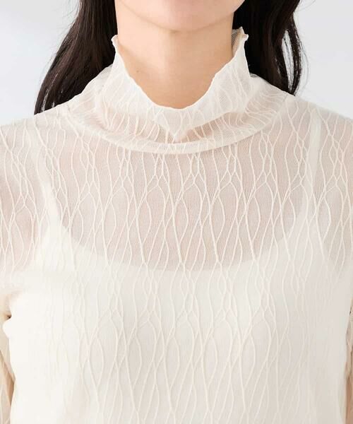 a.v.v / アー・ヴェ・ヴェ カットソー | シアーウェーブハイネックカットソー | 詳細21