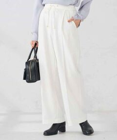 a.v.v / アー・ヴェ・ヴェ チノ・ワークパンツ | 【WEB限定】裏起毛ウエストハトメドロストワイドパンツ