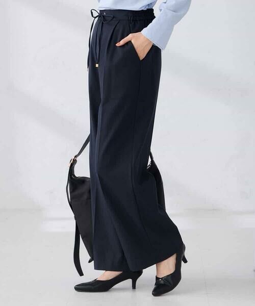 a.v.v / アー・ヴェ・ヴェ チノ・ワークパンツ | 【WEB限定】裏起毛ウエストハトメドロストワイドパンツ | 詳細1