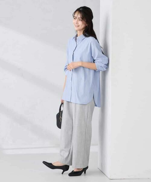 a.v.v / アー・ヴェ・ヴェ チノ・ワークパンツ | 【WEB限定】裏起毛ウエストハトメドロストワイドパンツ | 詳細17