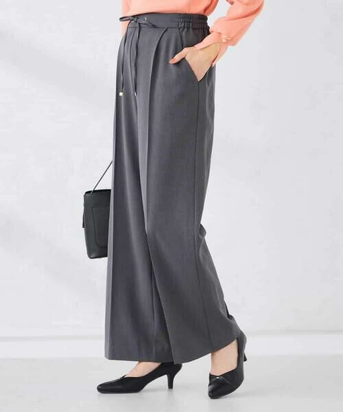 a.v.v / アー・ヴェ・ヴェ チノ・ワークパンツ | 【WEB限定】裏起毛ウエストハトメドロストワイドパンツ | 詳細21