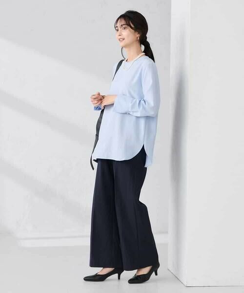 a.v.v / アー・ヴェ・ヴェ チノ・ワークパンツ | 【WEB限定】裏起毛ウエストハトメドロストワイドパンツ | 詳細7