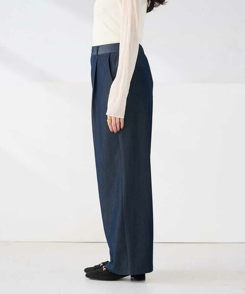 a.v.v / アー・ヴェ・ヴェ その他パンツ | 【洗える】デニムライクワイドパンツ | 詳細11