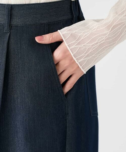 a.v.v / アー・ヴェ・ヴェ その他パンツ | 【洗える】デニムライクワイドパンツ | 詳細15