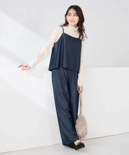 a.v.v / アー・ヴェ・ヴェ その他パンツ | 【洗える】デニムライクワイドパンツ | 詳細7