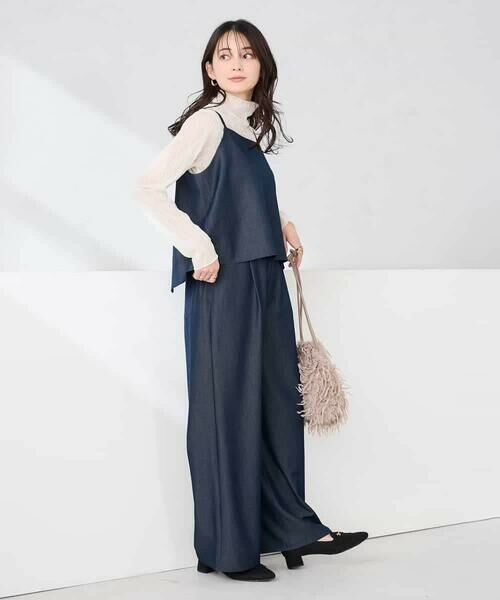 a.v.v / アー・ヴェ・ヴェ その他パンツ | 【洗える】デニムライクワイドパンツ | 詳細9