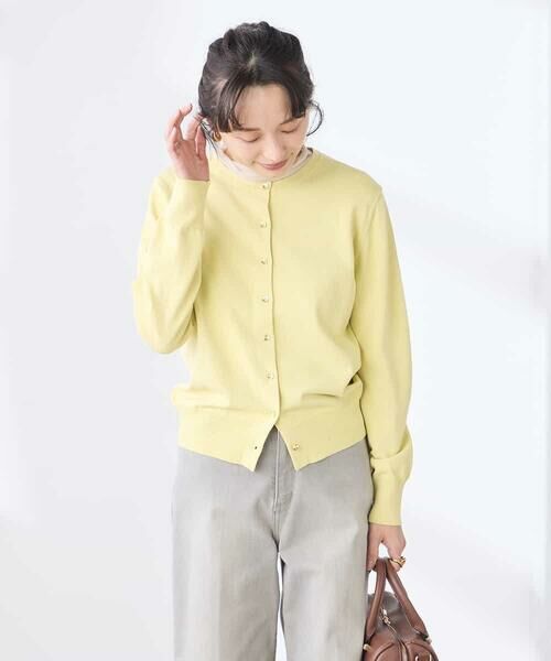 a.v.v / アー・ヴェ・ヴェ カーディガン・ボレロ | 【低身長サイズ】【洗える/UVカット】クルーネックカーディガン | 詳細1