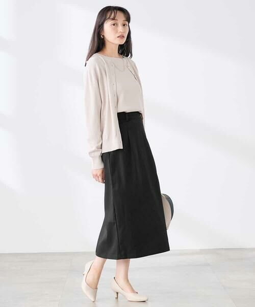 a.v.v / アー・ヴェ・ヴェ カーディガン・ボレロ | 【低身長サイズ】【洗える/UVカット】クルーネックカーディガン | 詳細26