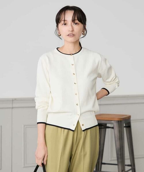 a.v.v / アー・ヴェ・ヴェ カーディガン・ボレロ | 【低身長サイズ】【洗える/UVカット】クルーネックカーディガン | 詳細27